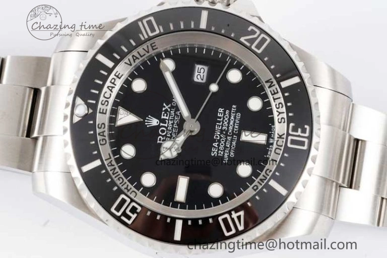 Efficient Sea-Dweller 126660 APF Best Edition Black Dial on SS Bracelet VR 2032