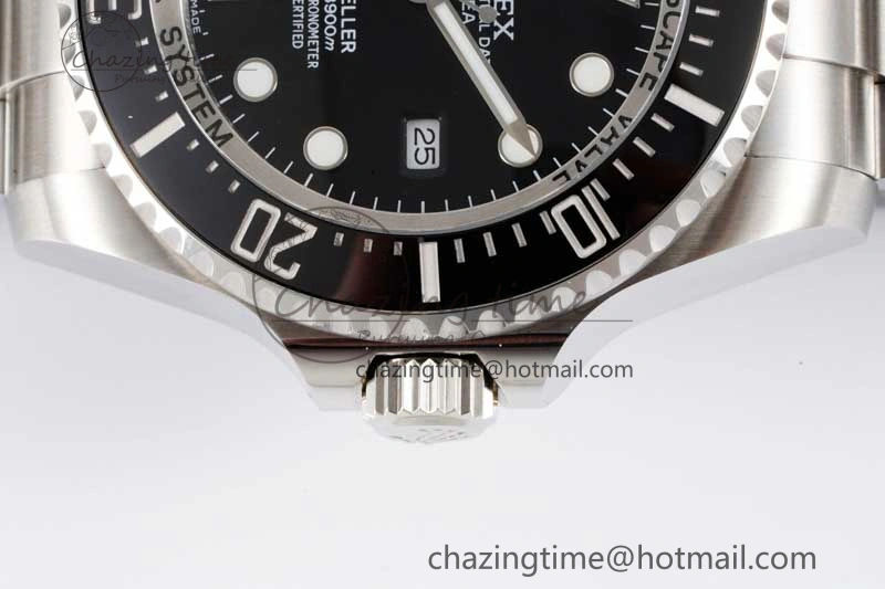 Efficient Sea-Dweller 126660 APF Best Edition Black Dial on SS Bracelet VR 2032