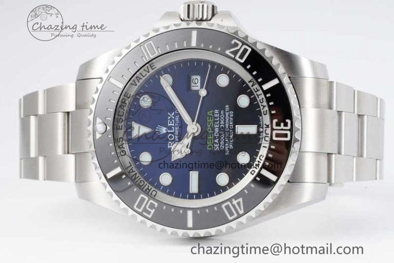 Sea-Dweller 126660 APF Best Edition Black Blue Dial on SS Bracelet VR ZeroBulk 2034
