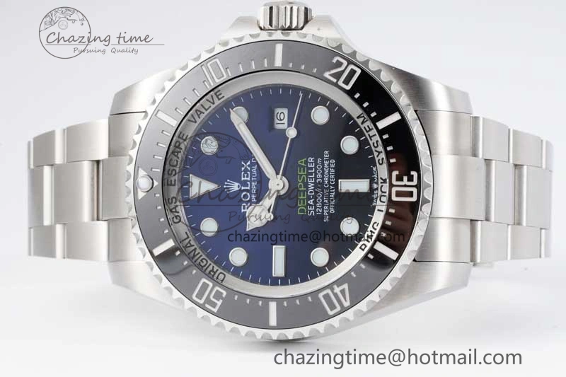 Sea-Dweller 126660 APF Best Edition Black Blue Dial on SS Bracelet VR ZeroBulk 2034