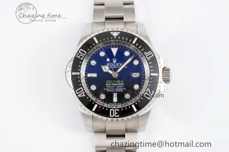 Sea-Dweller 126660 APF Best Edition Black Blue Dial on SS Bracelet VR ZeroBulk 2034