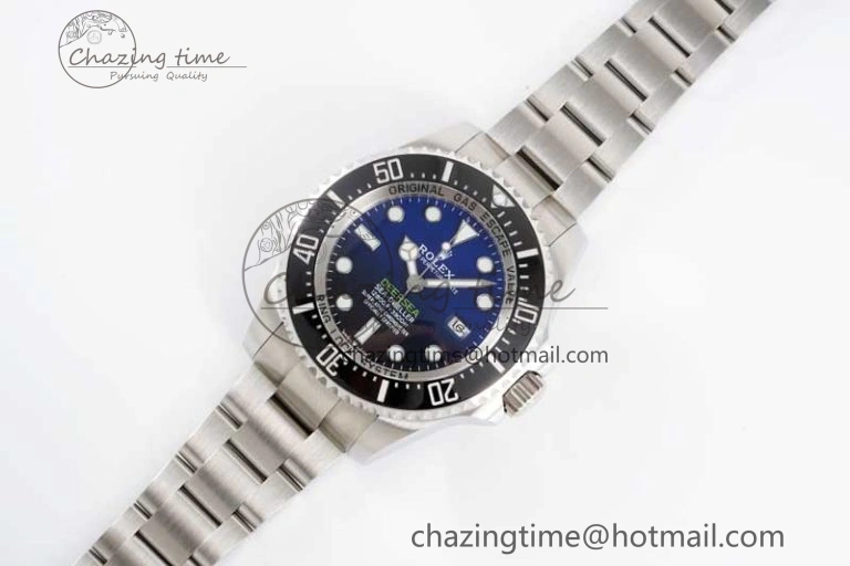 Sea-Dweller 126660 APF Best Edition Black Blue Dial on SS Bracelet VR ZeroBulk 2034