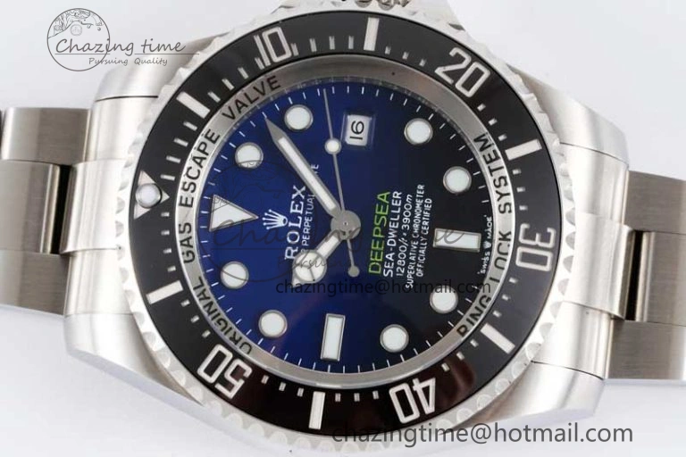 Sea-Dweller 126660 APF Best Edition Black Blue Dial on SS Bracelet VR ZeroBulk 2034