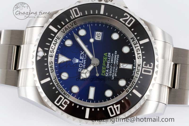 Sea-Dweller 126660 APF Best Edition Black Blue Dial on SS Bracelet VR ZeroBulk 2034