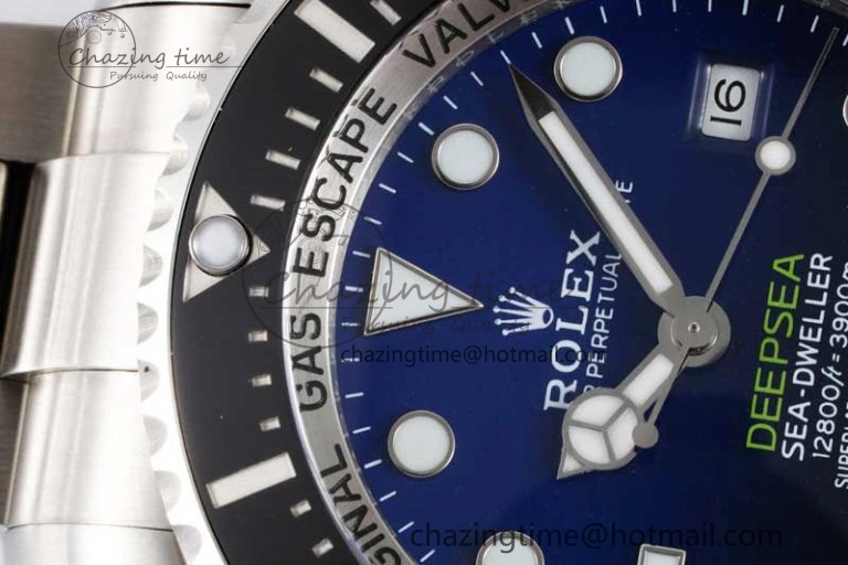 Sea-Dweller 126660 APF Best Edition Black Blue Dial on SS Bracelet VR ZeroBulk 2034