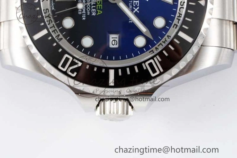 Sea-Dweller 126660 APF Best Edition Black Blue Dial on SS Bracelet VR ZeroBulk 2034