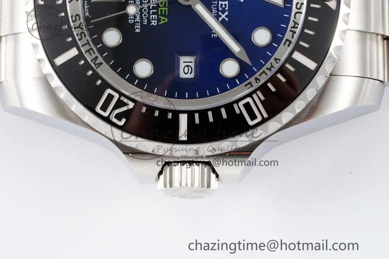 Sea-Dweller 126660 APF Best Edition Black Blue Dial on SS Bracelet VR ZeroBulk 2034