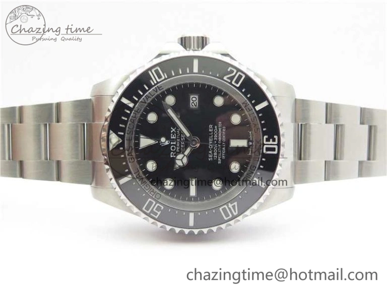 Sea-Dweller 126660 Black Ceramic ARF 1:1 Best Edition 904L SS Case and Bracelet A2824 V Efficient 2990