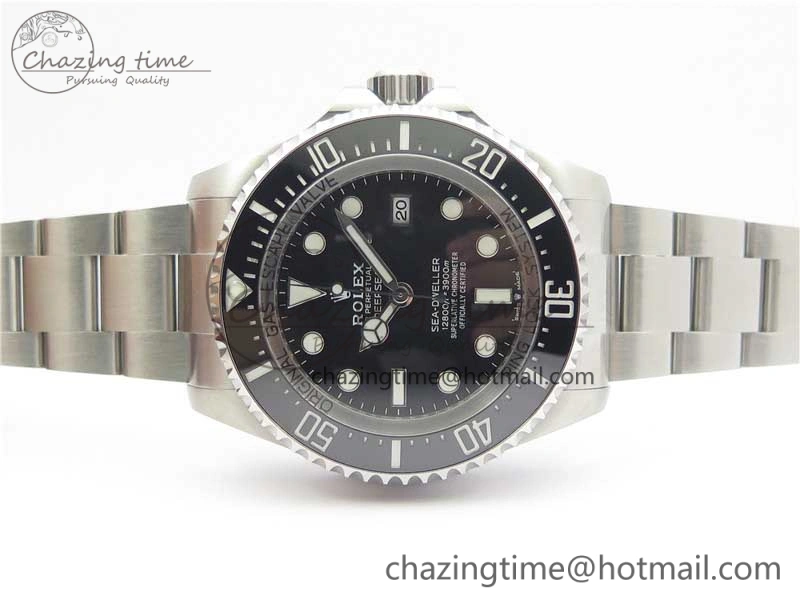 Sea-Dweller 126660 Black Ceramic ARF 1:1 Best Edition 904L SS Case and Bracelet A2824 V Efficient 2990