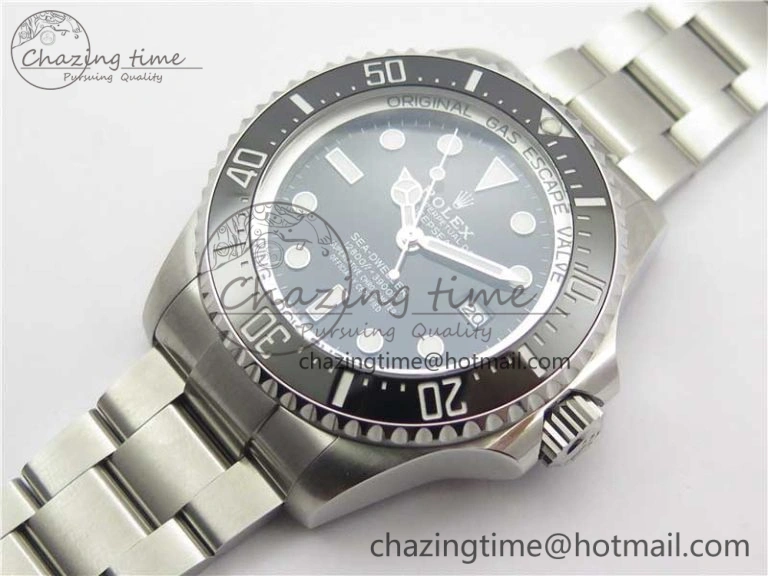 Sea-Dweller 126660 Black Ceramic ARF 1:1 Best Edition 904L SS Case and Bracelet A2824 V Efficient 2990