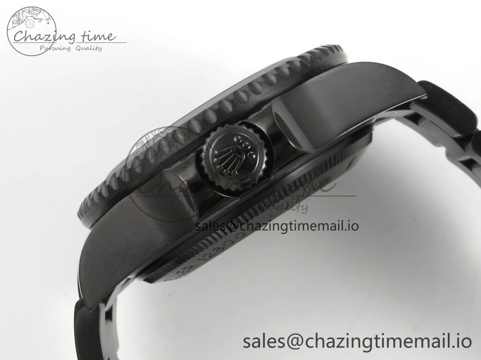 Sea-Dweller 126660 Blacken GMF 1:1 Best Edition Black Ombre Dial On DLC Bracelet SH Original 111