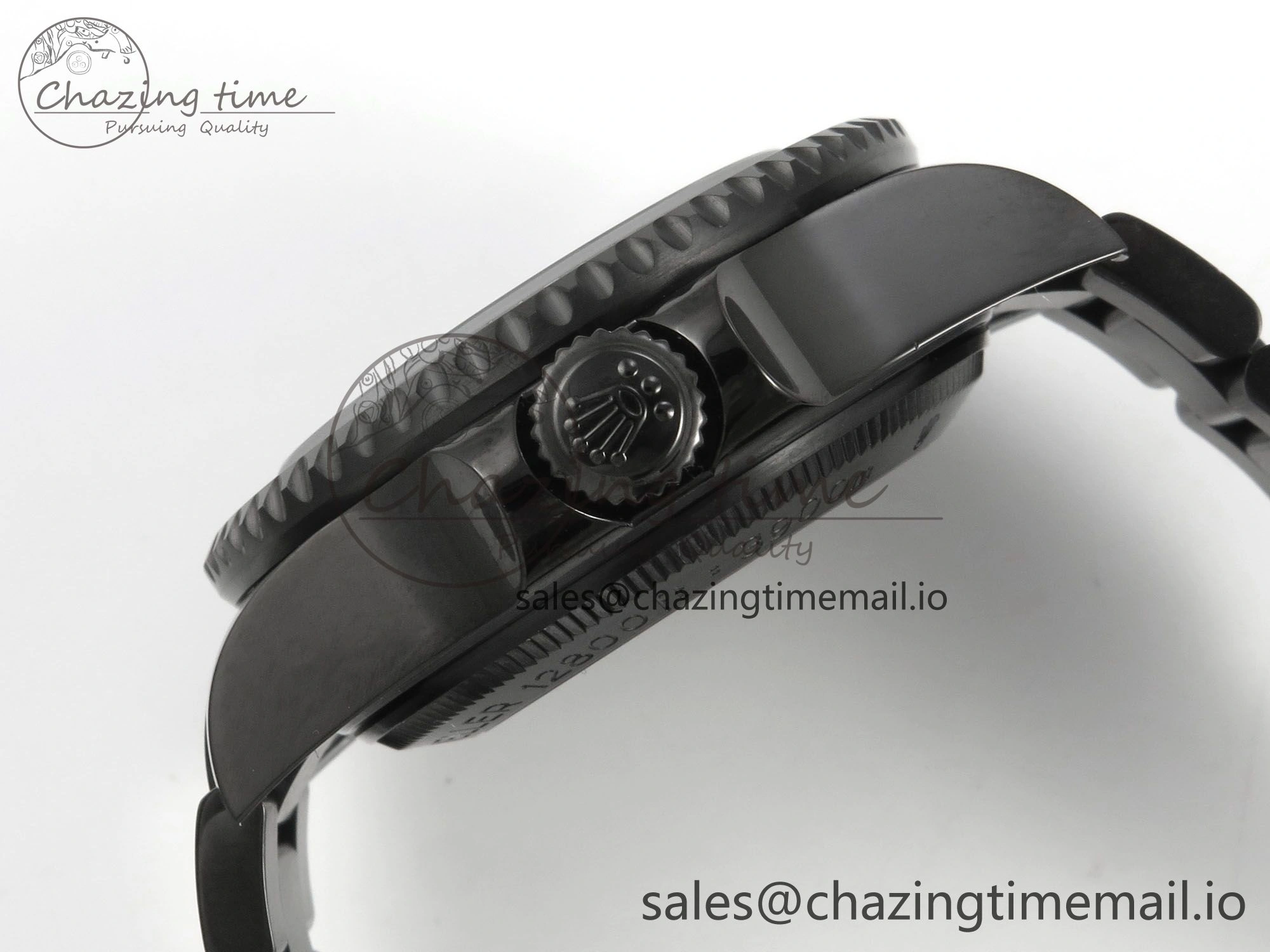 Sea-Dweller 126660 Blacken GMF 1:1 Best Edition Black Ombre Dial On DLC Bracelet SH Original 111