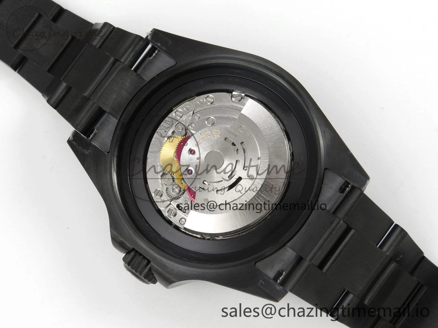 SmoothTexture Sea-Dweller 126660 Blacken GMF 1:1 Best Edition Black Ombre Dial On DLC Bracelet SH 94