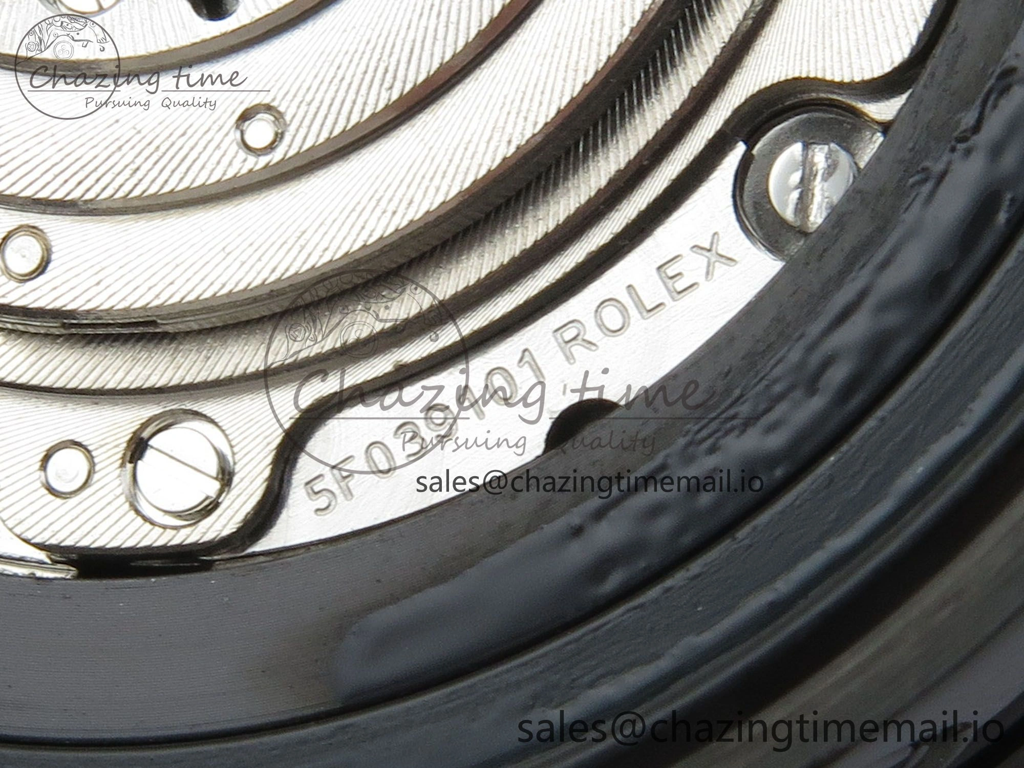 SmoothTexture Sea-Dweller 126660 Blacken GMF 1:1 Best Edition Black Ombre Dial On DLC Bracelet SH 94