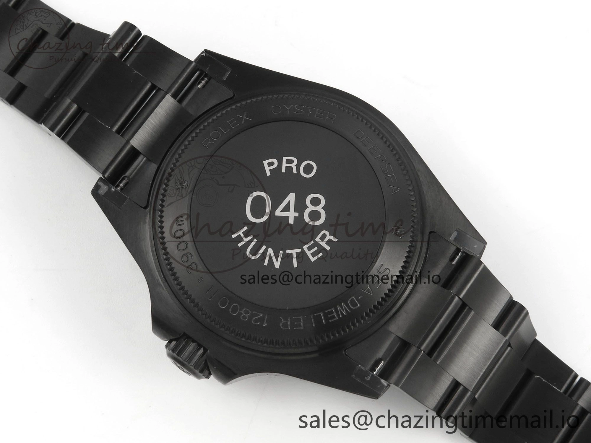 Sea-Dweller 126660 Blacken GMF 1:1 Best Edition Blue Ombre Dial On DLC Bracelet SH EyeCatching 108