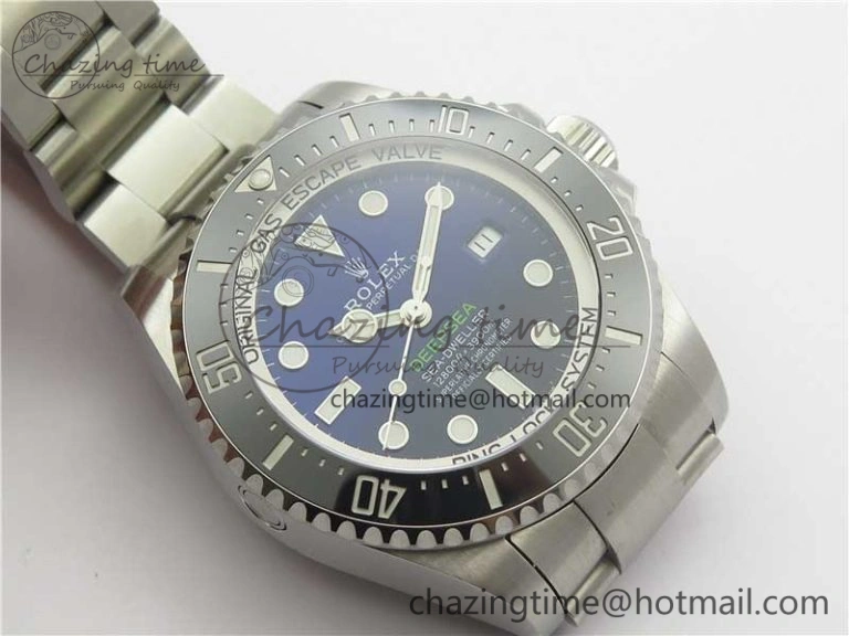 Trendsetting Sea-Dweller 126660 ‘D-Blue’ Noob 1:1 Best Edition 904L SS Case and Bracelet A3235 Clone 3206