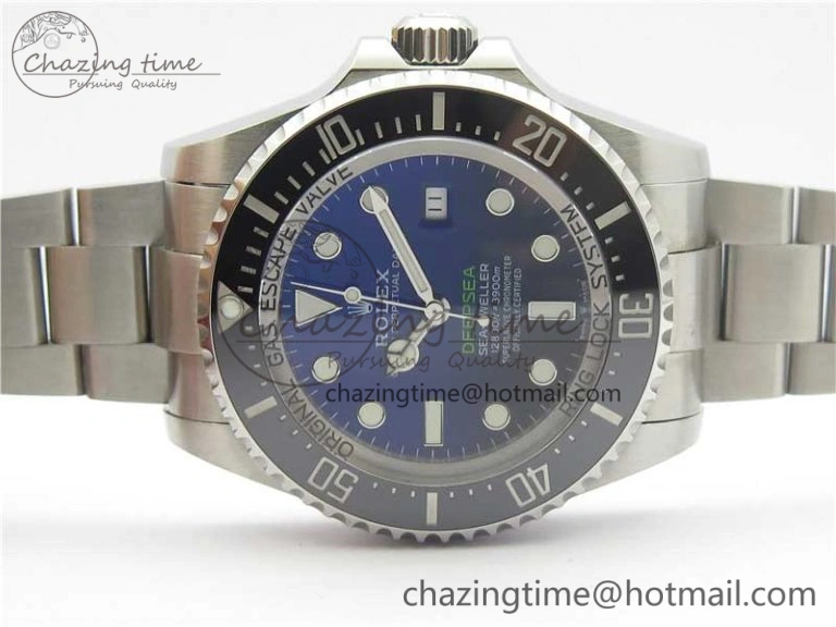 Trendsetting Sea-Dweller 126660 ‘D-Blue’ Noob 1:1 Best Edition 904L SS Case and Bracelet A3235 Clone 3206