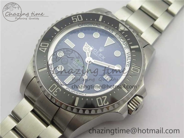 Trendsetting Sea-Dweller 126660 ‘D-Blue’ Noob 1:1 Best Edition 904L SS Case and Bracelet A3235 Clone 3206