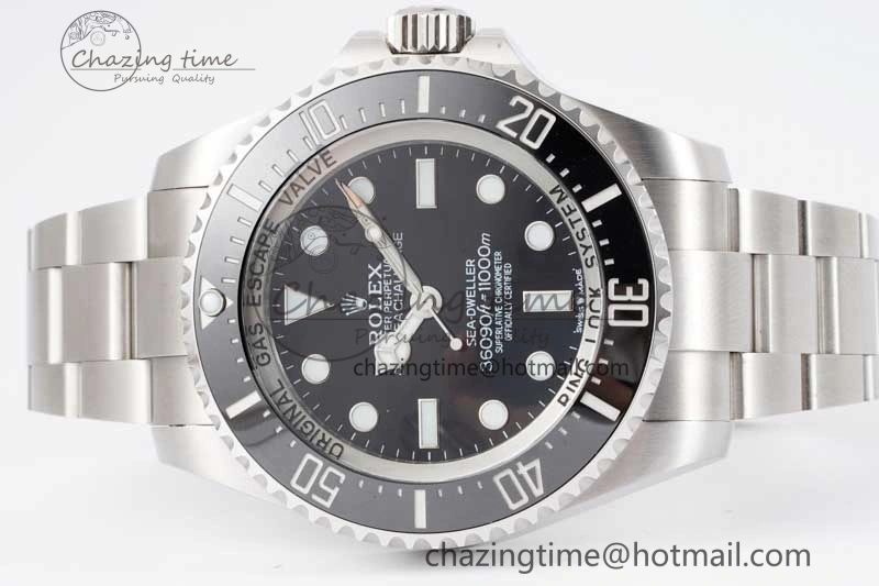HighPerformance Sea-Dweller 126660 No Date APF Best Edition Black Dial on SS Bracelet VR 2031