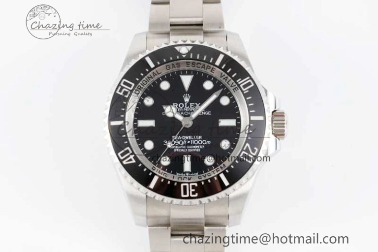 HighPerformance Sea-Dweller 126660 No Date APF Best Edition Black Dial on SS Bracelet VR 2031