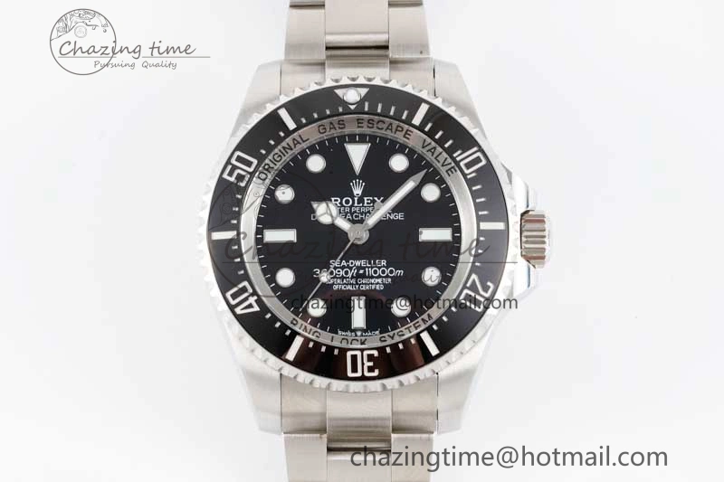 HighPerformance Sea-Dweller 126660 No Date APF Best Edition Black Dial on SS Bracelet VR 2031