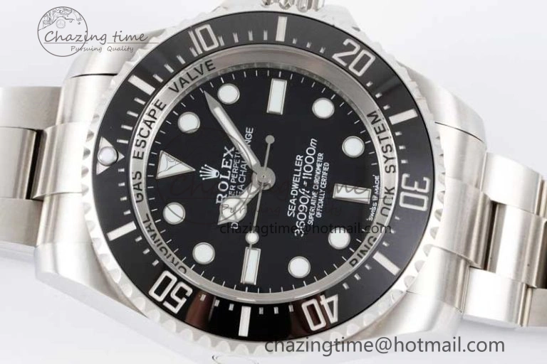 HighPerformance Sea-Dweller 126660 No Date APF Best Edition Black Dial on SS Bracelet VR 2031