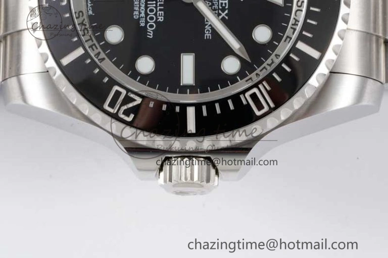HighPerformance Sea-Dweller 126660 No Date APF Best Edition Black Dial on SS Bracelet VR 2031