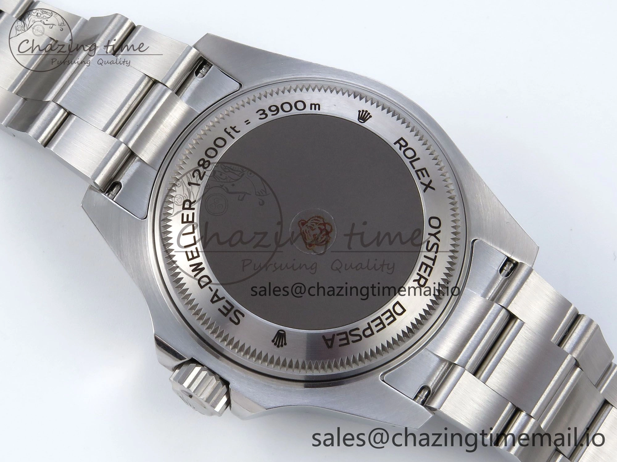 Sea-Dweller 136660 904L SS EWEF Best Edition Black Dial on SS Bracelet A SunProtective 912