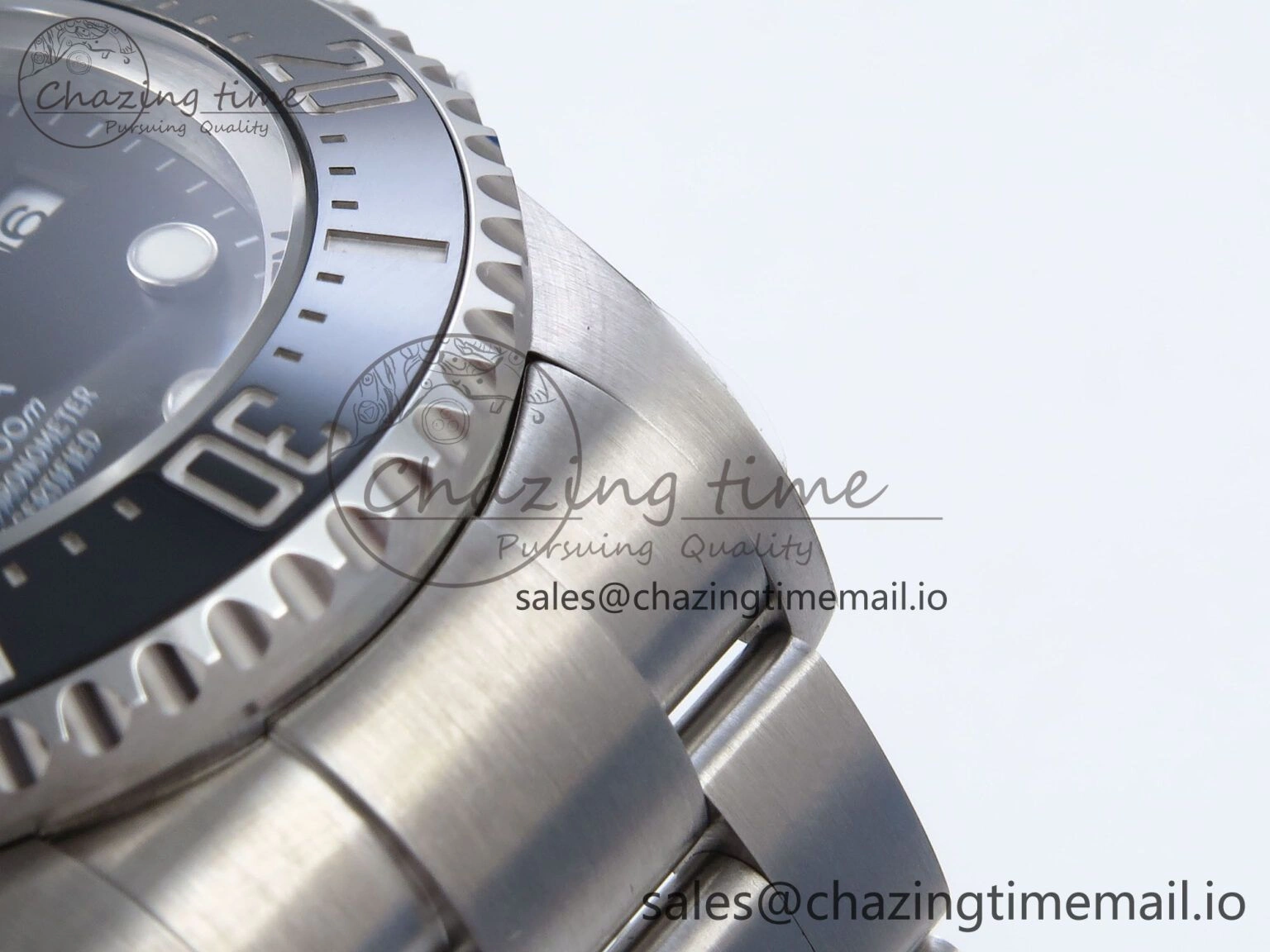 Sea-Dweller 136660 904L SS EWEF Best Edition Black Dial on SS Bracelet A SunProtective 912