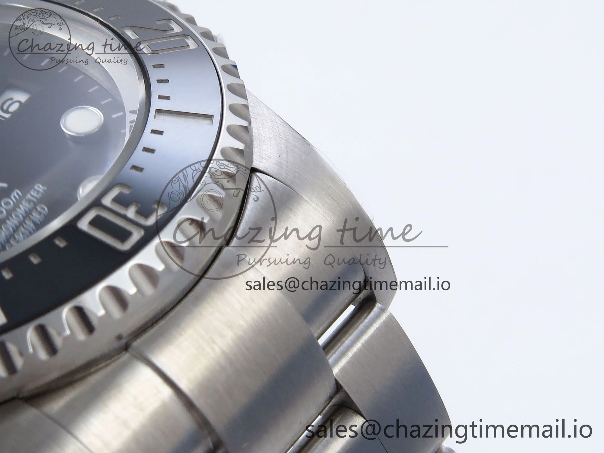 Sea-Dweller 136660 904L SS EWEF Best Edition Black Dial on SS Bracelet A SunProtective 912