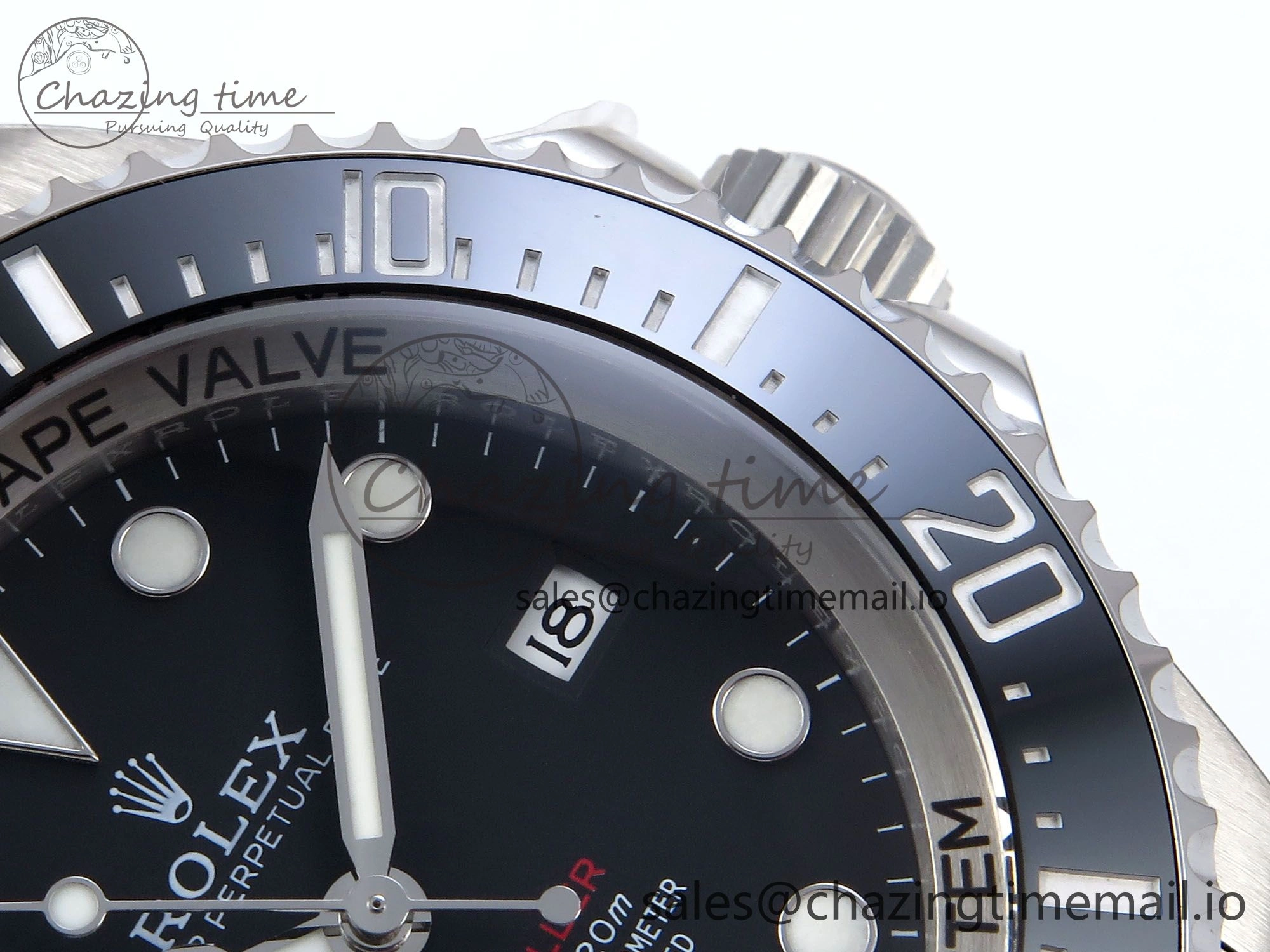 Sea-Dweller 136660 904L SS EWEF Best Edition Black Dial on SS Bracelet A Breathable 913