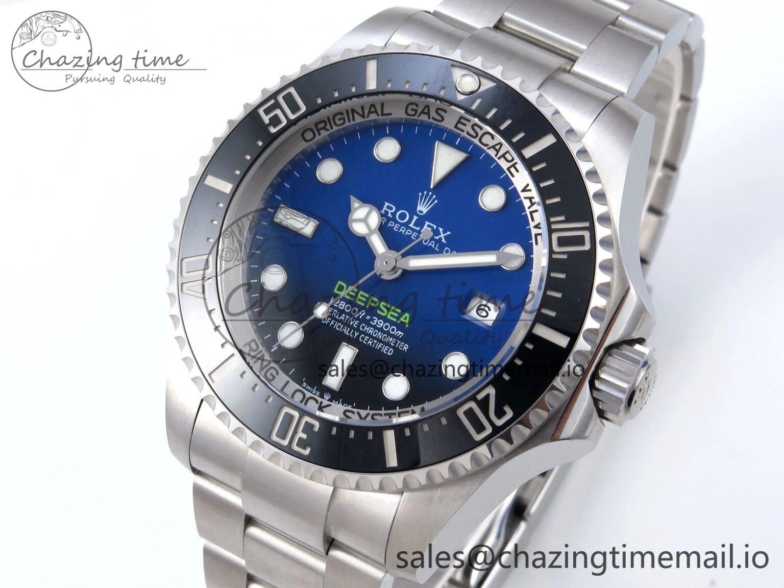 Sea-Dweller 136660 904L SS EWEF Best Edition Blue Dial on SS Bracelet A Durable 915