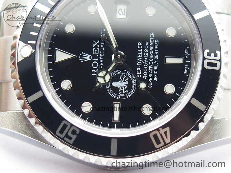 Popular Sea-Dweller 16600 Polizia Di Stato BP Maker Best Edition On SS Bracelet A 3548