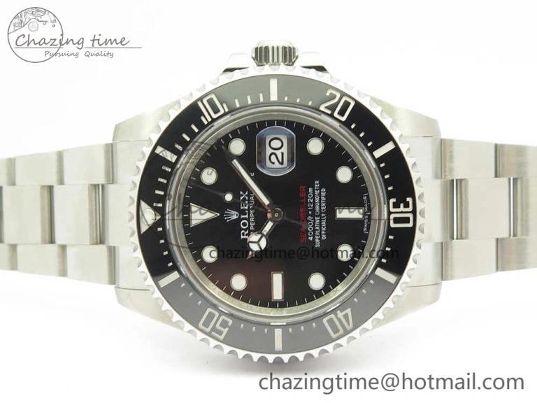 Chic Sea-Dweller 2017 Baselworld 126600 ARF 1:1 Best Edition 904L SS Case and Bracelet A2824 V 3289