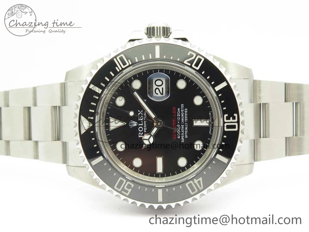 Chic Sea-Dweller 2017 Baselworld 126600 ARF 1:1 Best Edition 904L SS Case and Bracelet A2824 V 3289