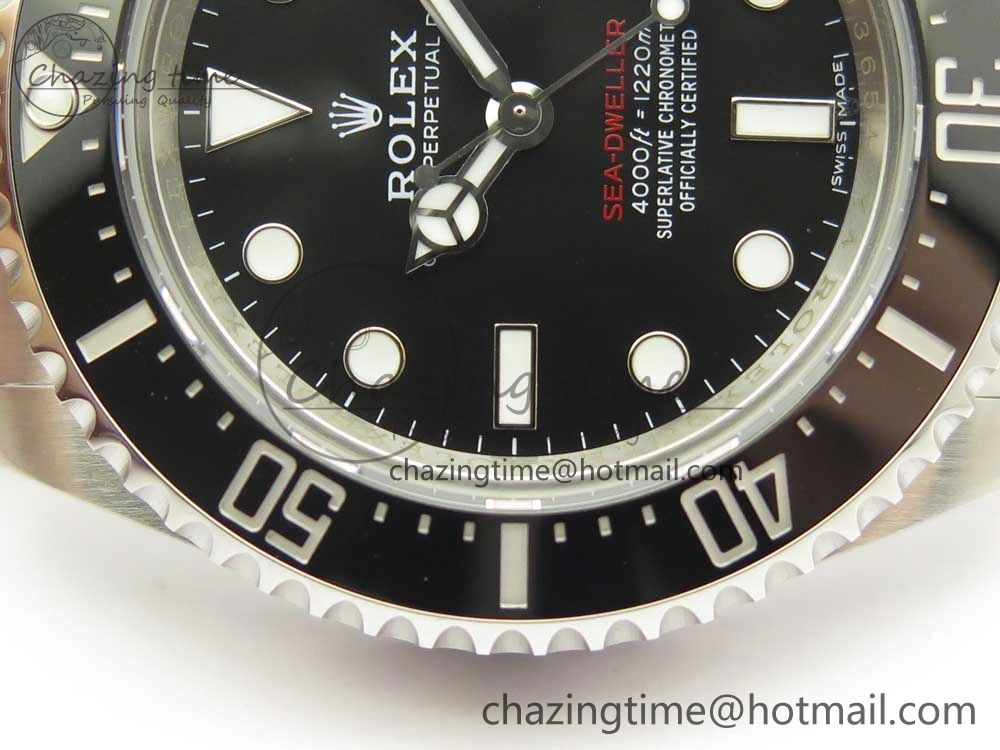 Chic Sea-Dweller 2017 Baselworld 126600 ARF 1:1 Best Edition 904L SS Case and Bracelet A2824 V 3289