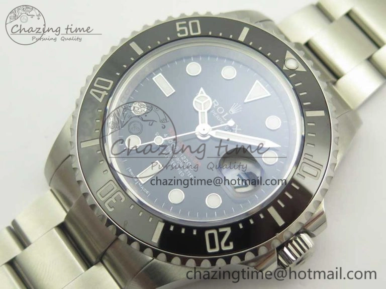 Sea-Dweller 2017 Baselworld 126600 Noob 1:1 Best Edition 904L Steel Black Dial on SS Bracelet A2836 V Attractive 3312