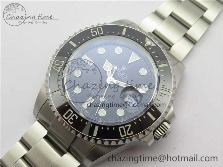 Sea-Dweller 2017 Baselworld 126600 Noob 1:1 Best Edition 904L Steel Black Dial on SS Bracelet A3235 Clone V EyeCatching 3209
