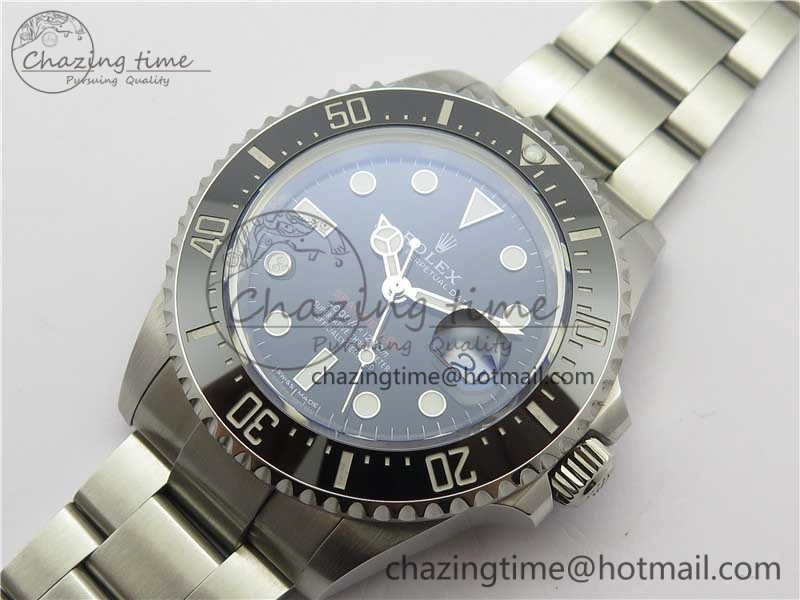 Sea-Dweller 2017 Baselworld 126600 Noob 1:1 Best Edition 904L Steel Black Dial on SS Bracelet A3235 Clone V EyeCatching 3209