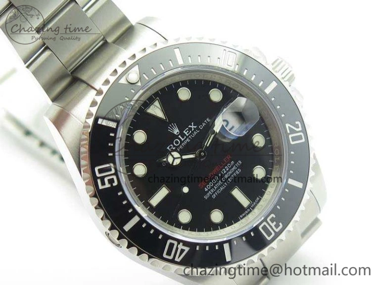 Sea-Dweller 2017 Baselworld 126600 Noob 1:1 Best Edition Black Dial On SS Bracelet A Durable 3515