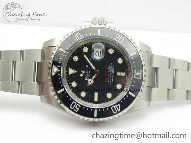 Sea-Dweller 2017 Baselworld 126600 Noob 1:1 Best Edition Black Dial On SS Bracelet A Durable 3515