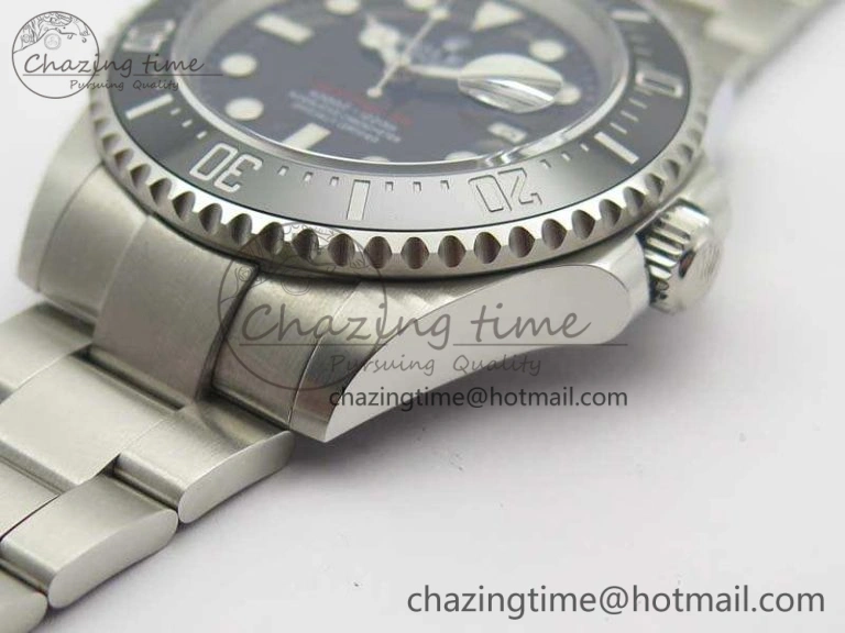 Sea-Dweller 2017 Baselworld 126600 Noob 1:1 Best Edition Black Dial On SS Bracelet A Durable 3515