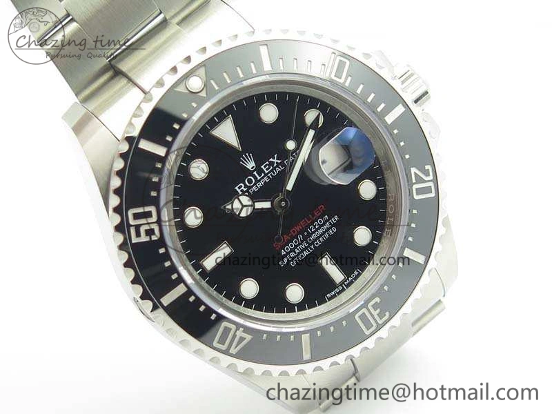 Snug Sea-Dweller 2017 Baselworld 126600 VRF 1:1 Best Edition Black Dial On SS Bracelet A 3554