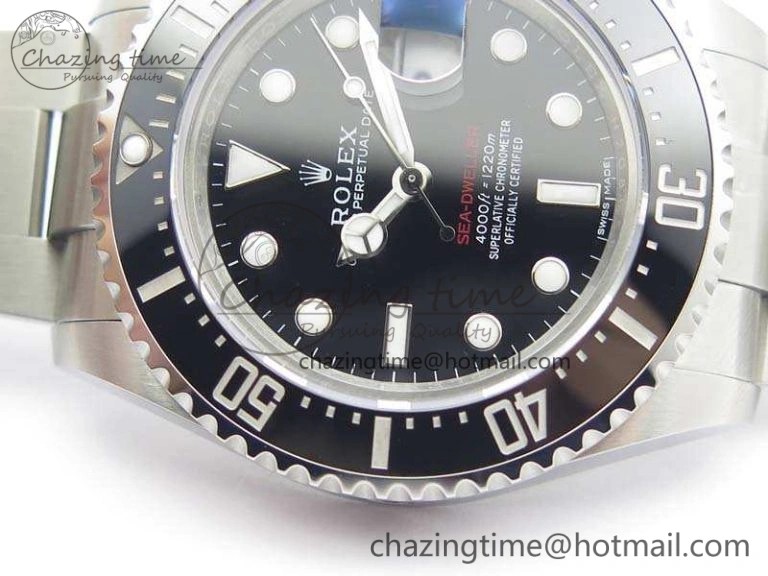 Snug Sea-Dweller 2017 Baselworld 126600 VRF 1:1 Best Edition Black Dial On SS Bracelet A 3554