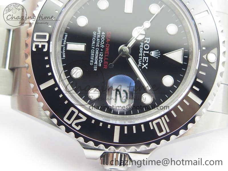 Snug Sea-Dweller 2017 Baselworld 126600 VRF 1:1 Best Edition Black Dial On SS Bracelet A 3554