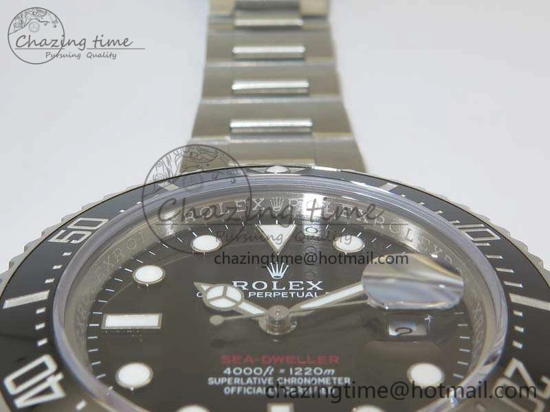Snug Sea-Dweller 2017 Baselworld 126600 VRF 1:1 Best Edition Black Dial On SS Bracelet A 3554