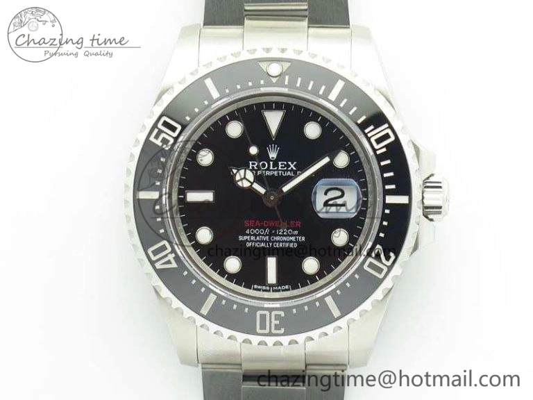 Snug Sea-Dweller 2017 Baselworld 126600 VRF 1:1 Best Edition Black Dial On SS Bracelet A 3554