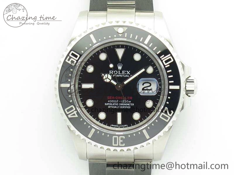 Snug Sea-Dweller 2017 Baselworld 126600 VRF 1:1 Best Edition Black Dial On SS Bracelet A 3554