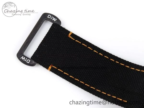 Sea Dweller 43mm Carbon DIWF Best Edition Black Dial Orange Markers on Black Nylon Strap A Supportive 1671