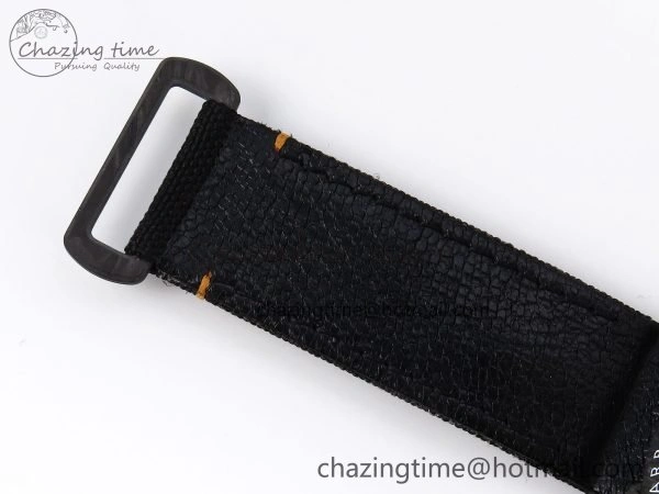 Sea Dweller 43mm Carbon DIWF Best Edition Black Dial Orange Markers on Black Nylon Strap A Supportive 1671
